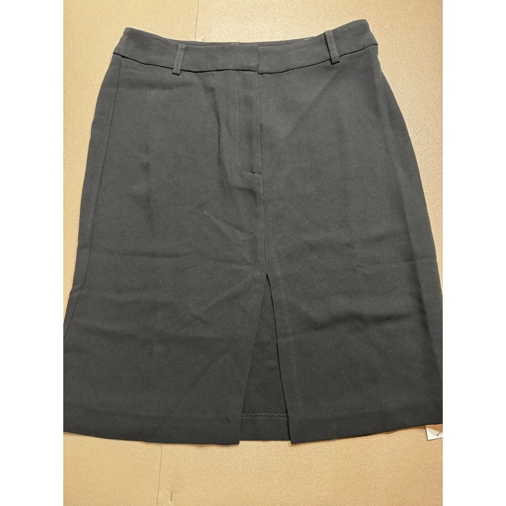 NWT Reformation Audrina Skirt Black Midi Pencil Front Slit‎ Size MSRP:$168